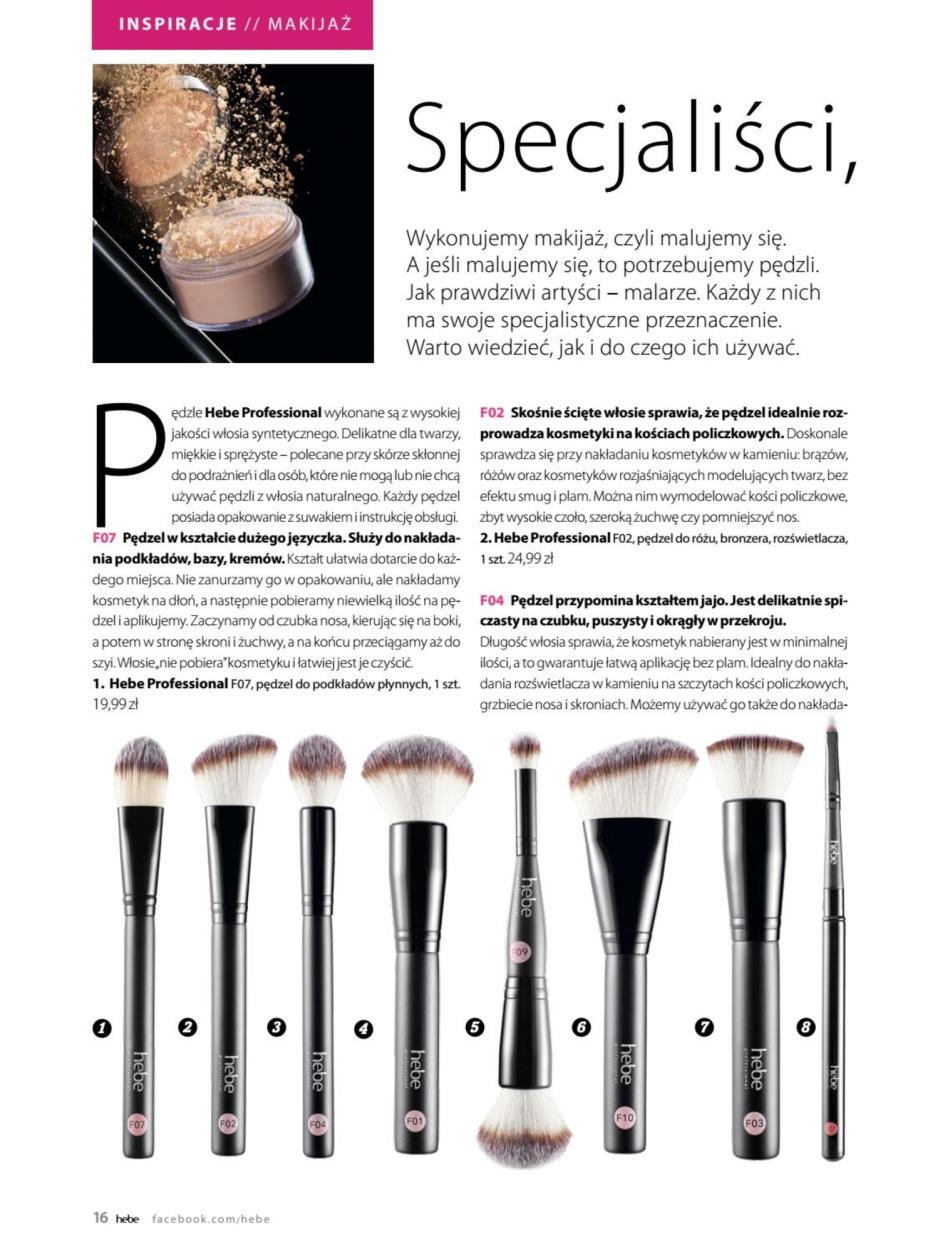 Gazetka promocyjna Hebe str. 16