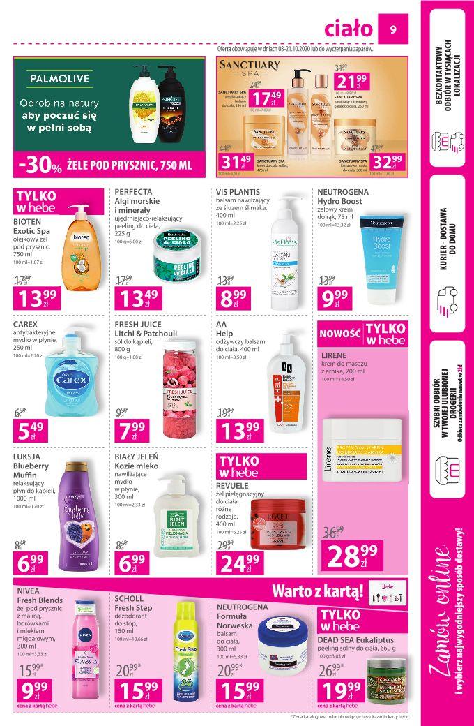 Gazetka promocyjna Hebe str. 9