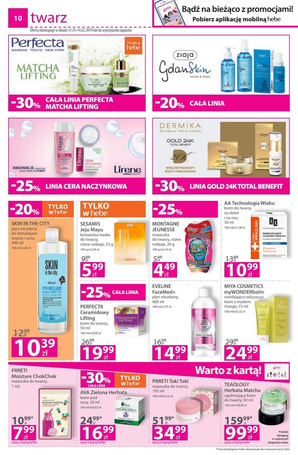Gazetka promocyjna Hebe str. 10