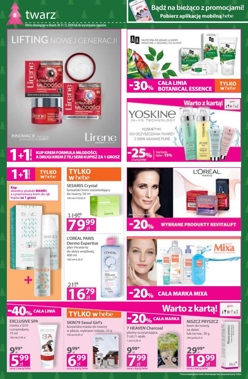 Gazetka promocyjna Hebe str. 8