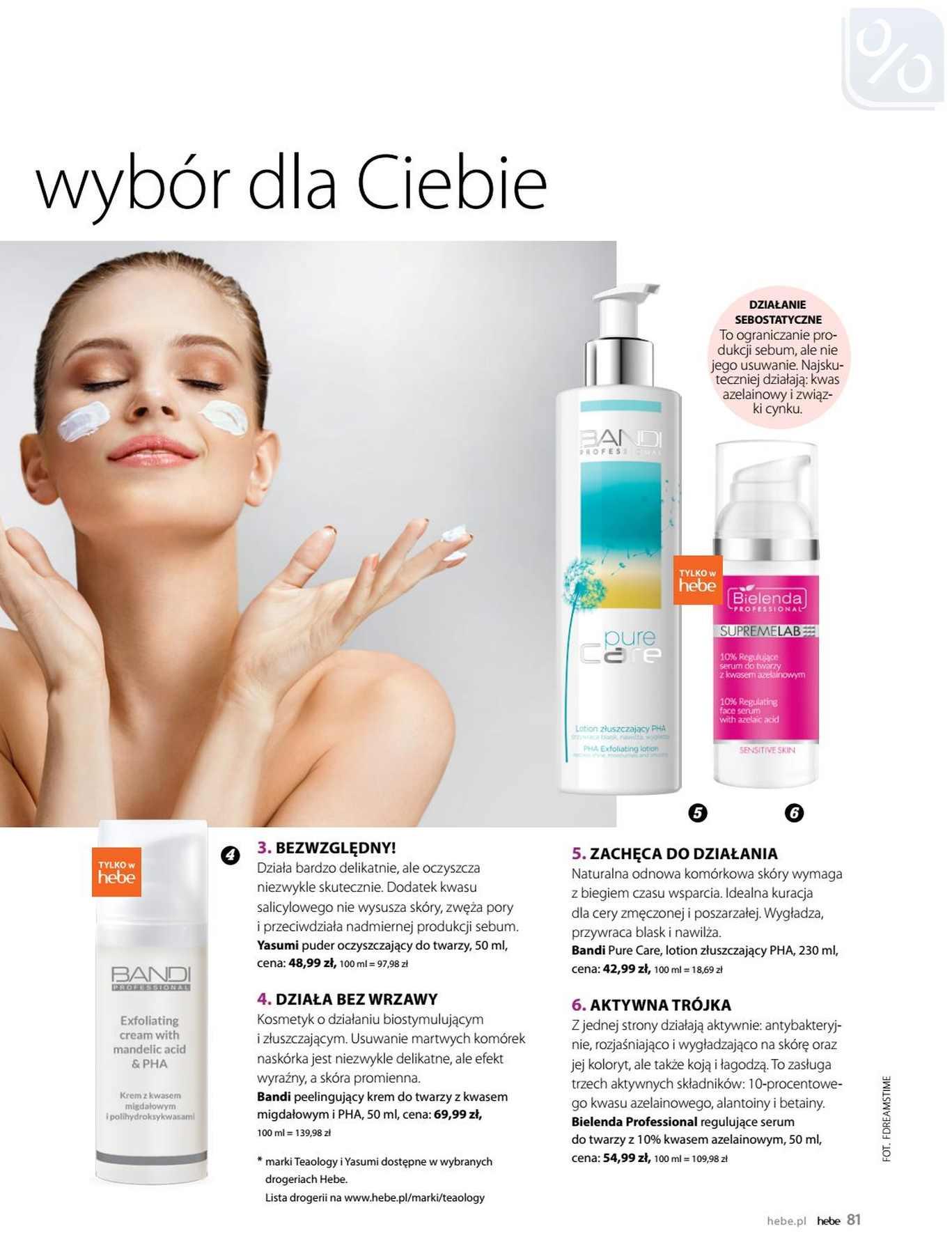 Gazetka promocyjna Hebe str. 81