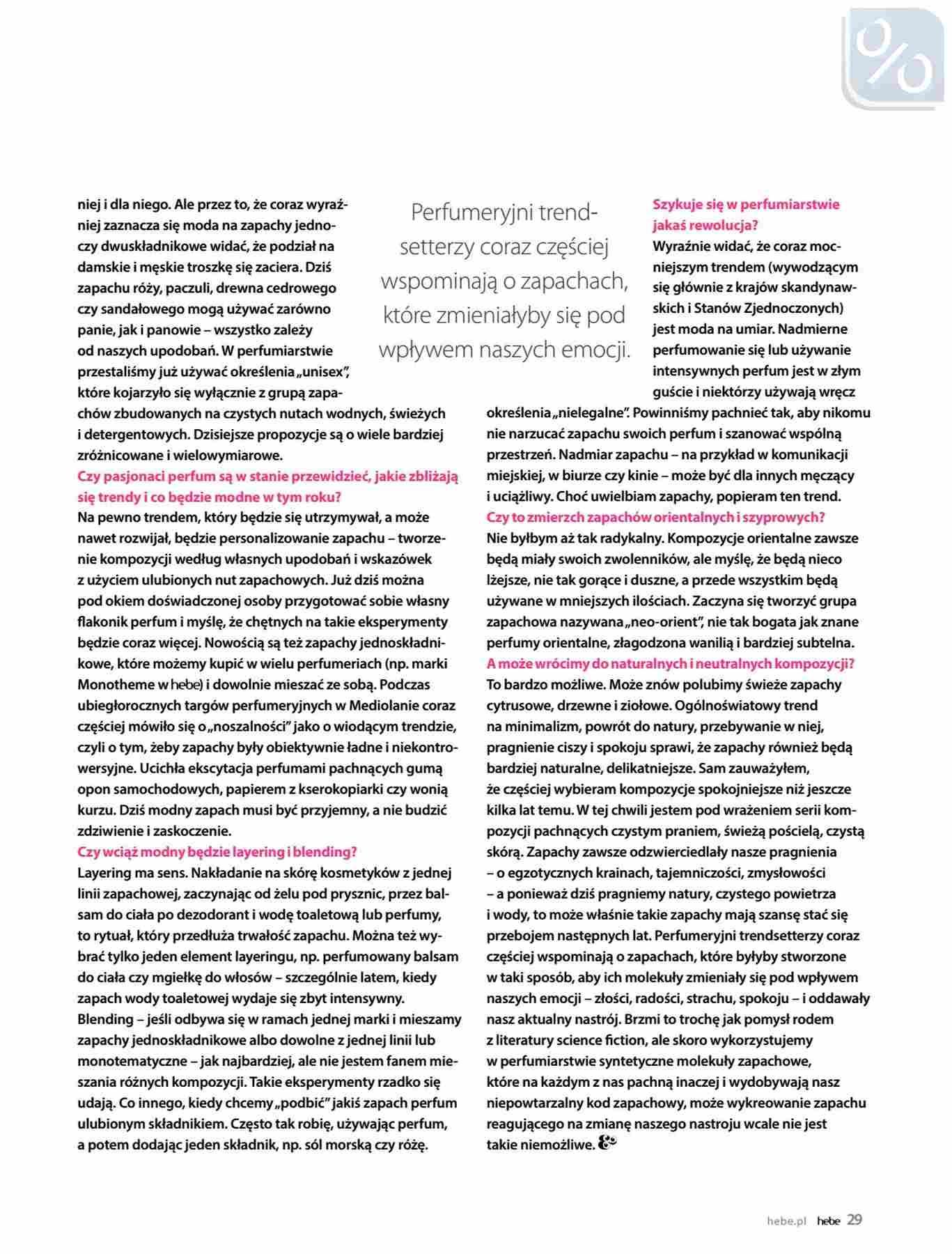 Gazetka promocyjna Hebe str. 29