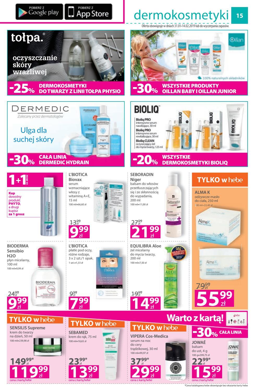 Gazetka promocyjna Hebe str. 15