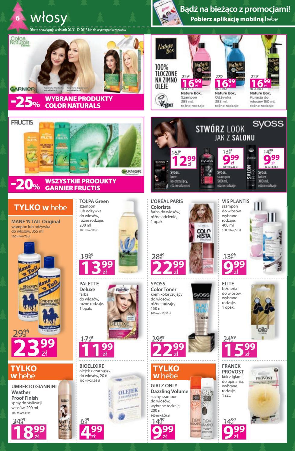 Gazetka promocyjna Hebe str. 6