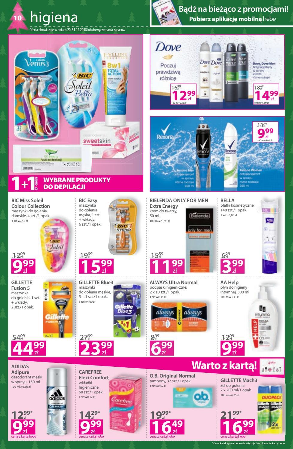 Gazetka promocyjna Hebe str. 10