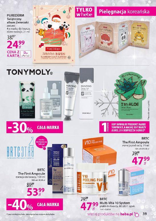 Gazetka promocyjna Hebe str. 39