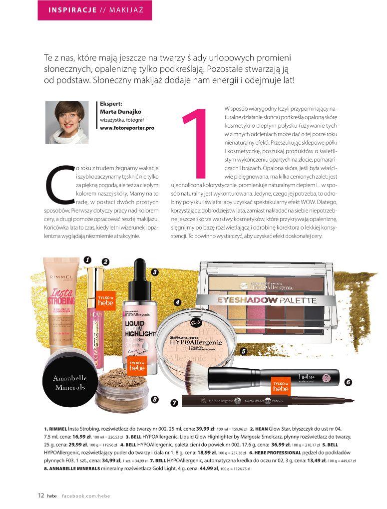 Gazetka promocyjna Hebe str. 12