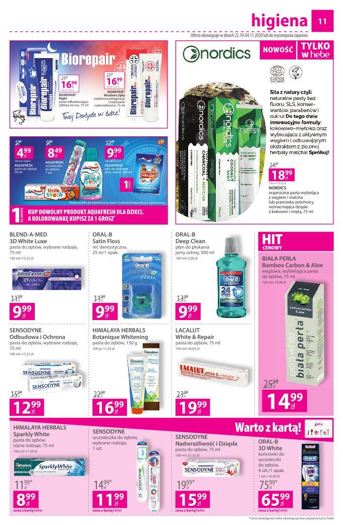 Gazetka promocyjna Hebe str. 11