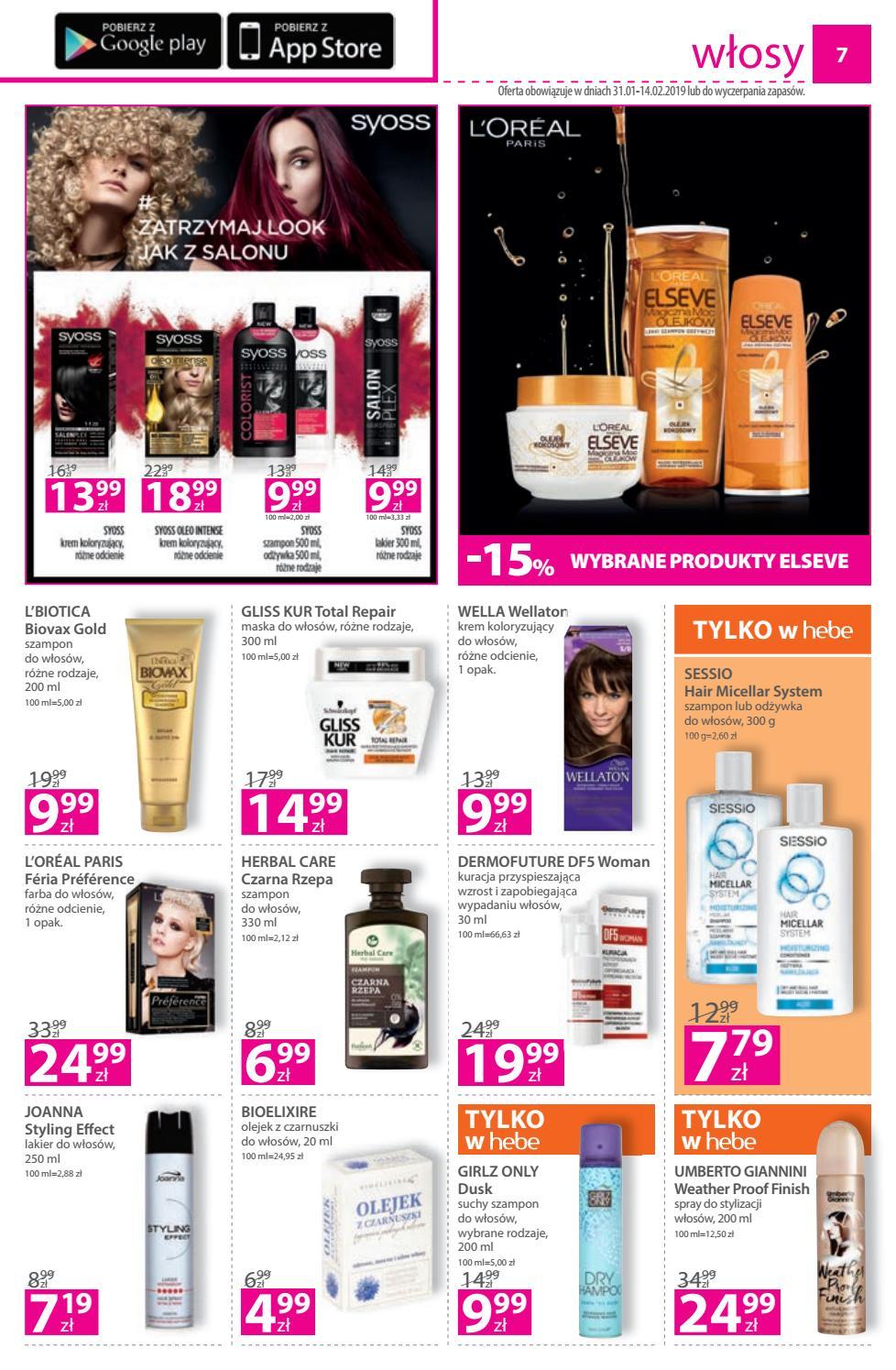 Gazetka promocyjna Hebe str. 7