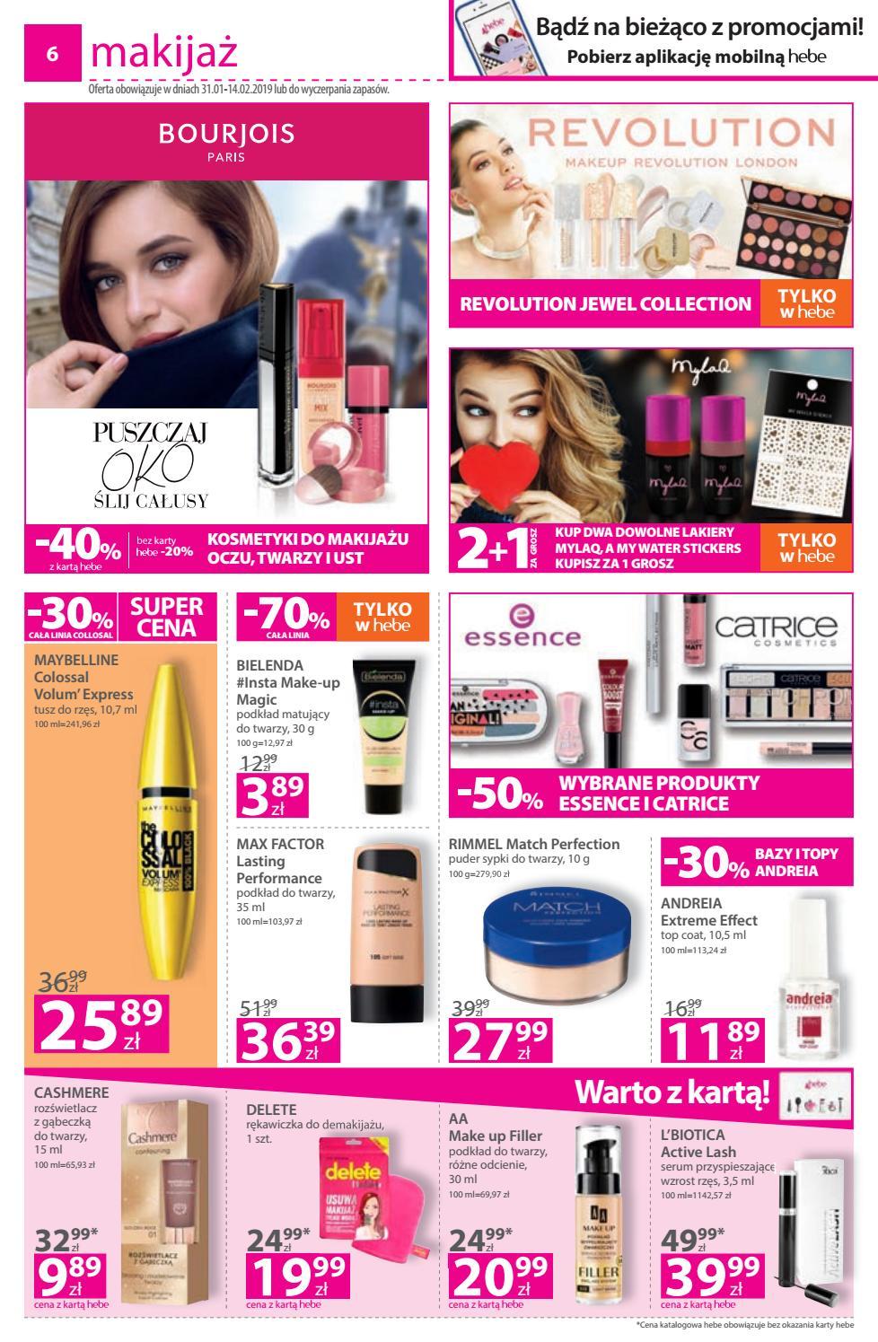 Gazetka promocyjna Hebe str. 6