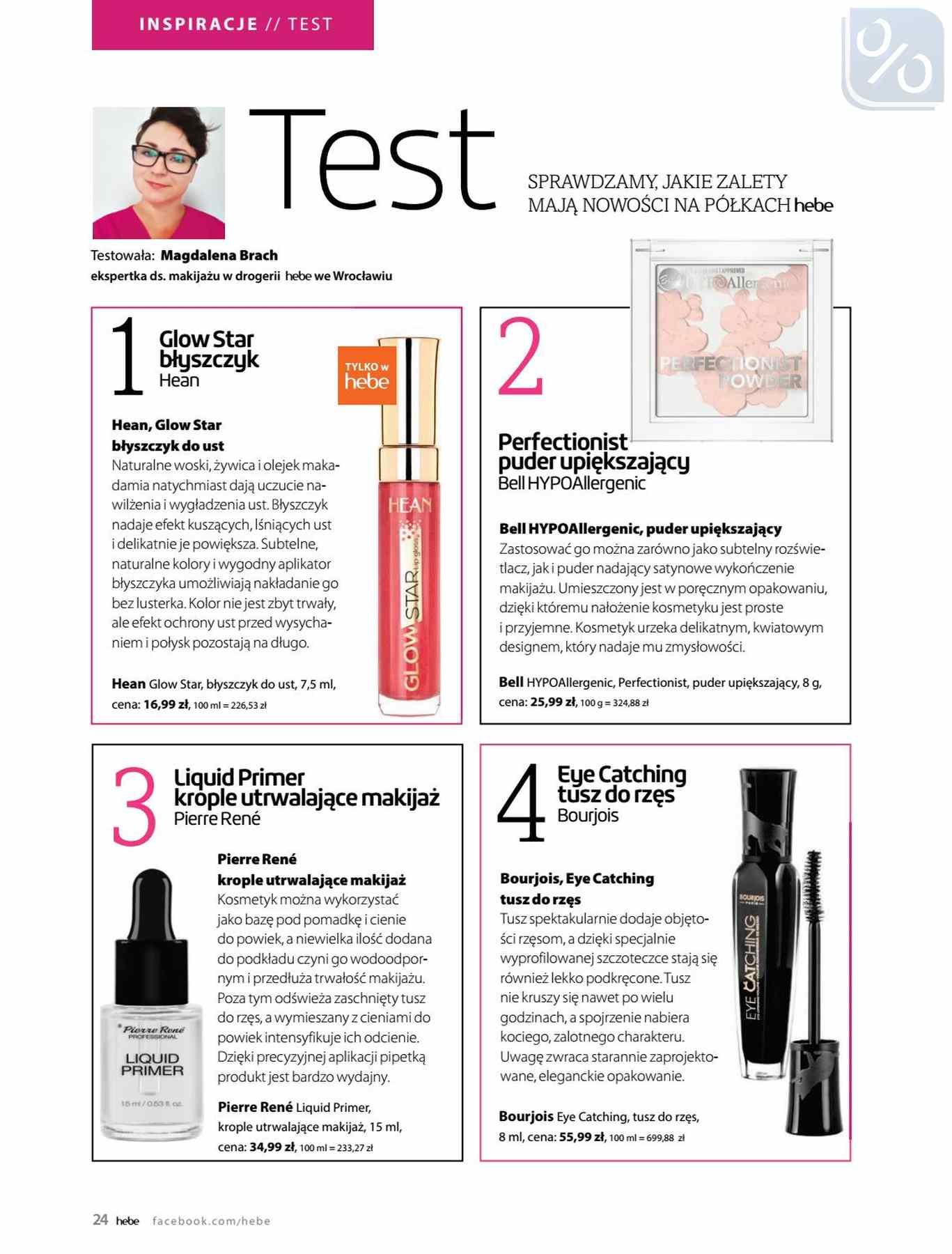 Gazetka promocyjna Hebe str. 24