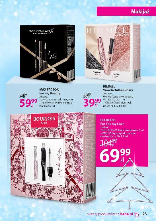 Gazetka promocyjna Hebe str. 23