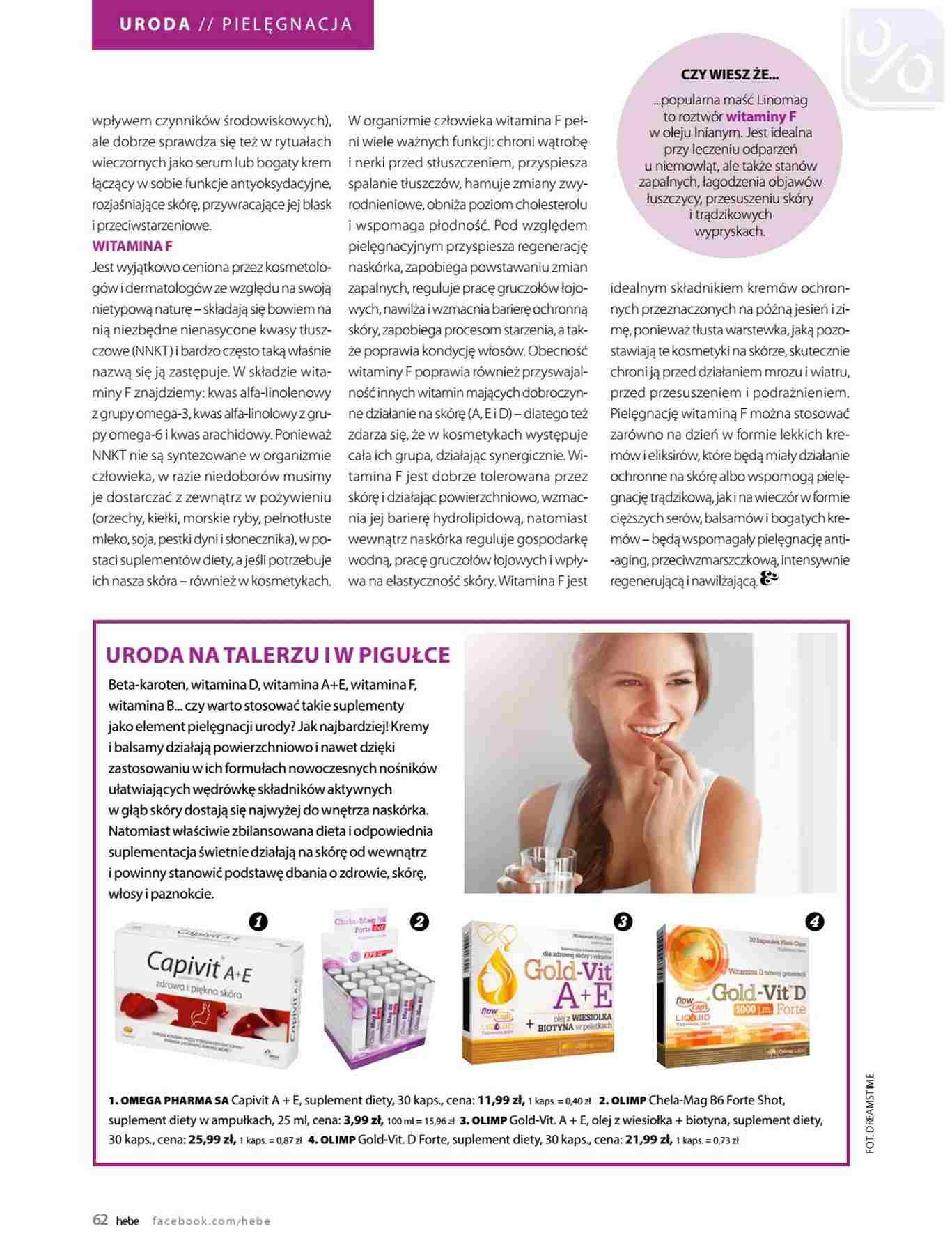 Gazetka promocyjna Hebe str. 62