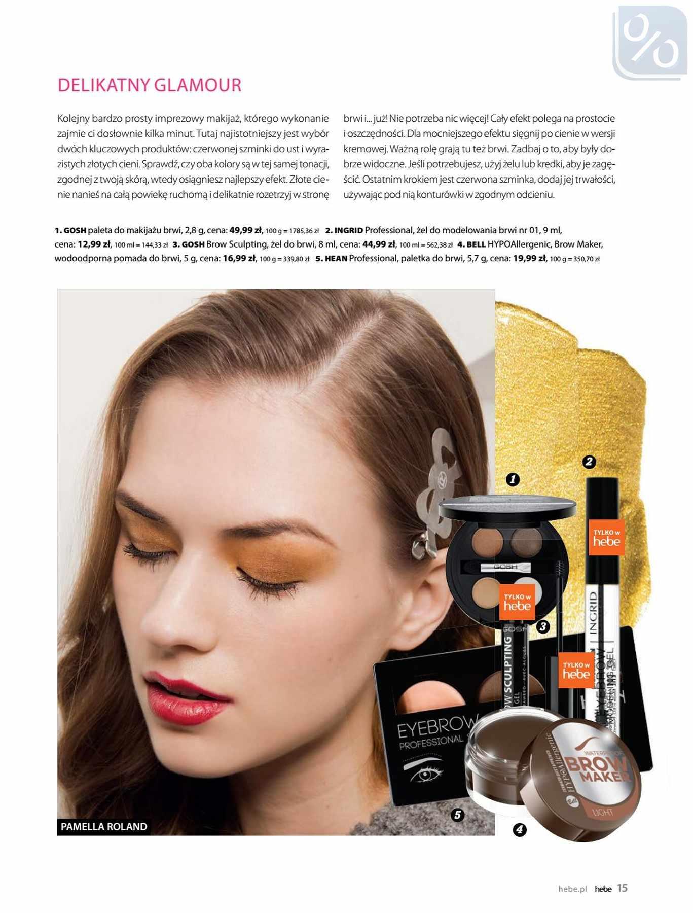 Gazetka promocyjna Hebe str. 15