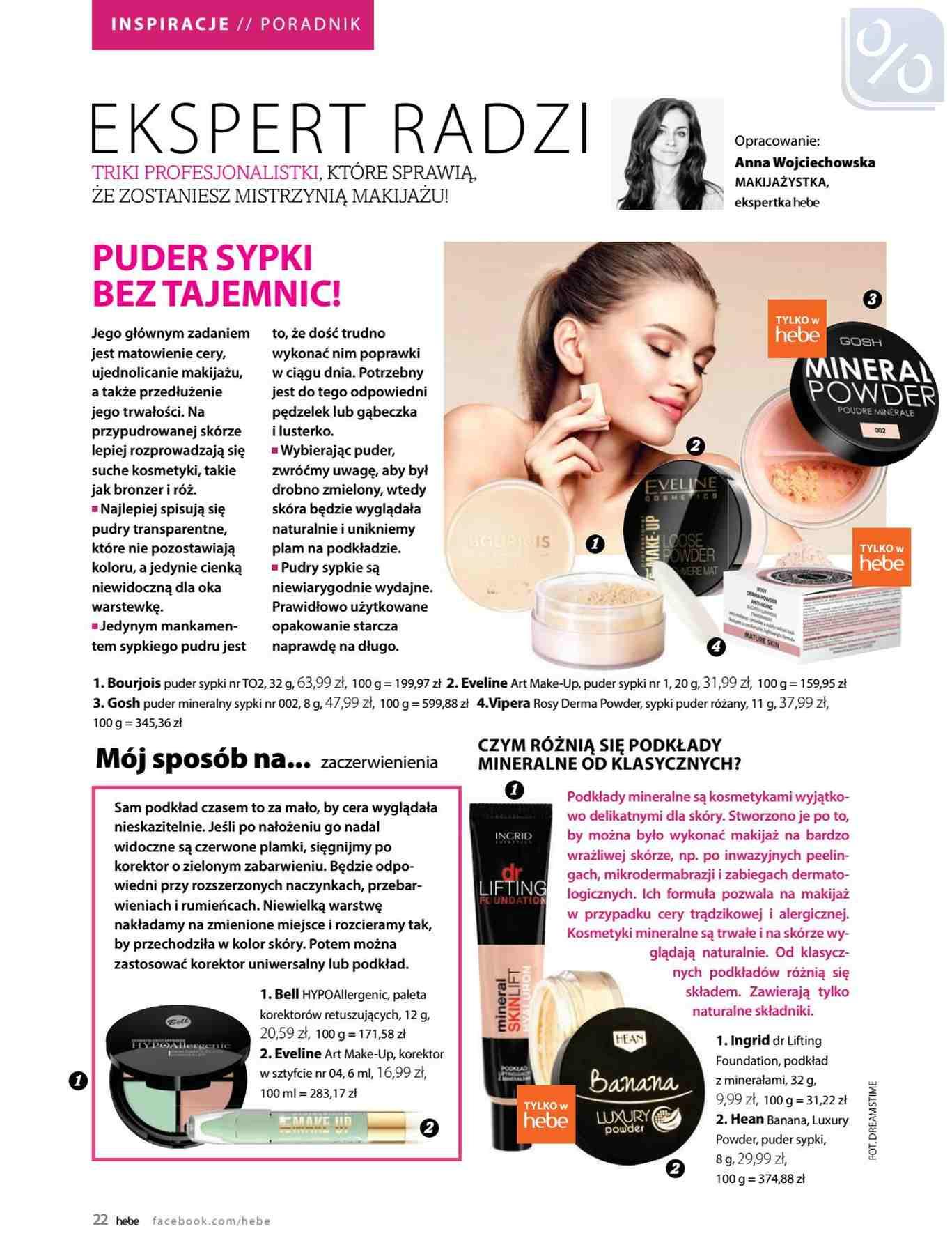 Gazetka promocyjna Hebe str. 22