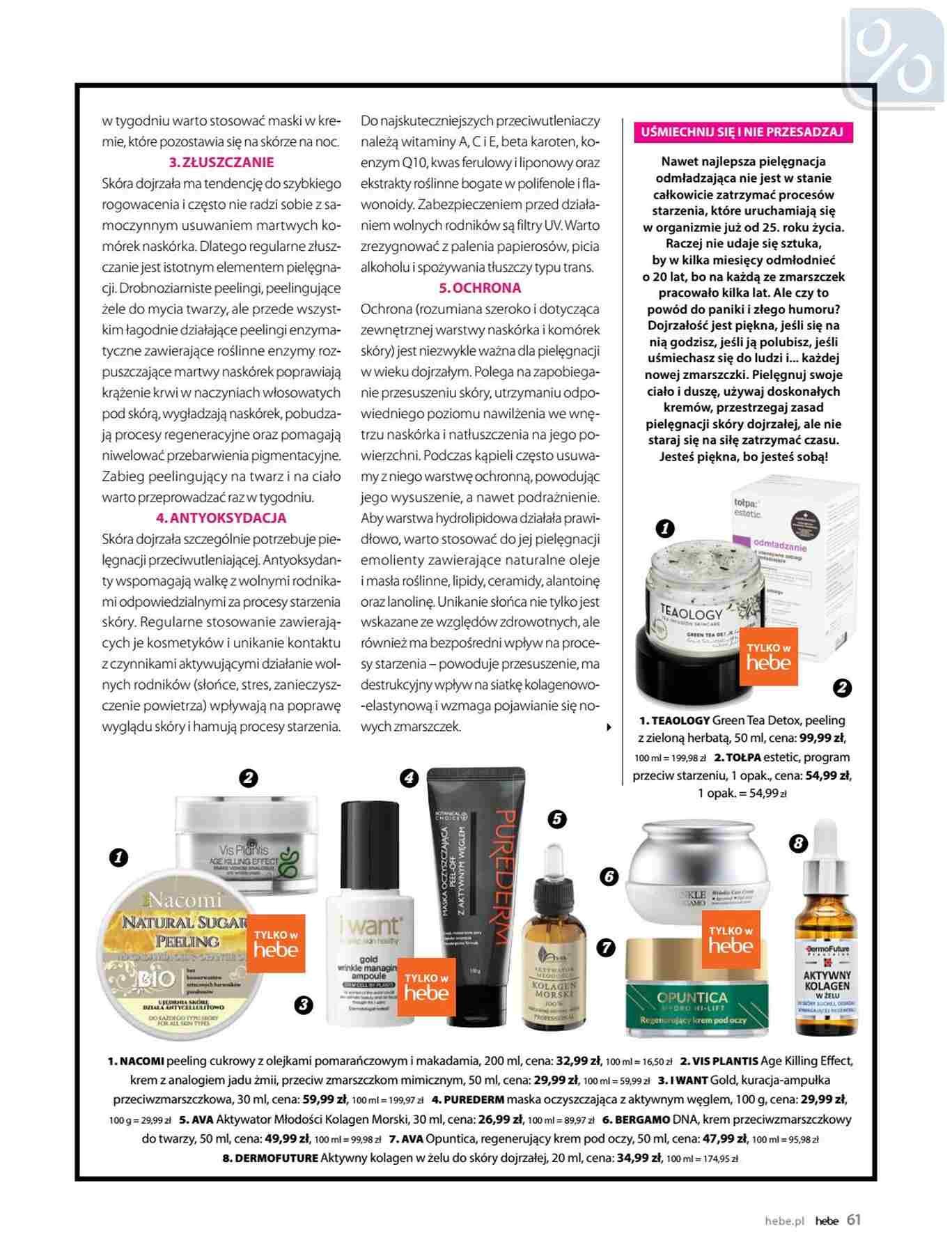 Gazetka promocyjna Hebe str. 61