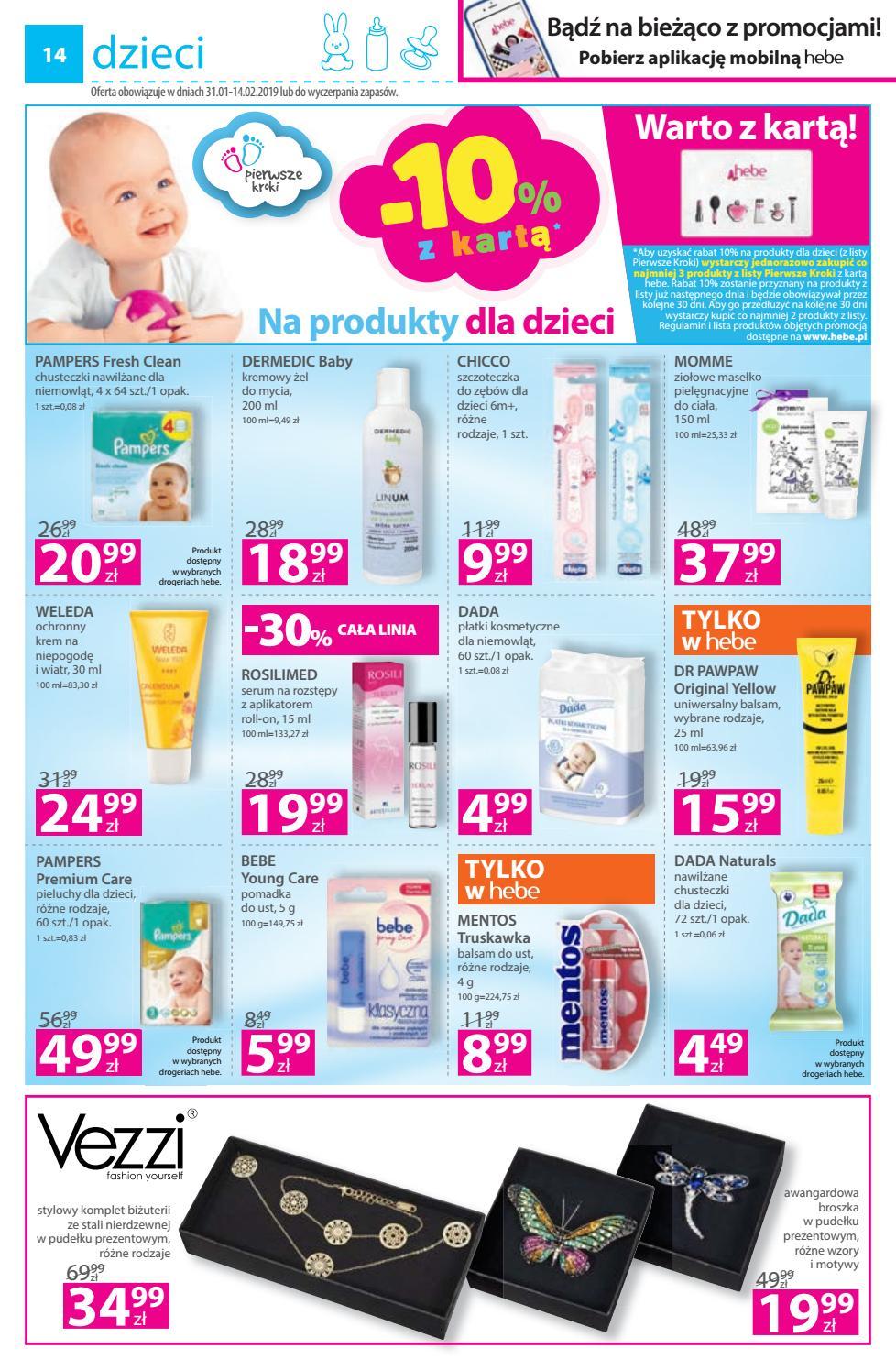 Gazetka promocyjna Hebe str. 14