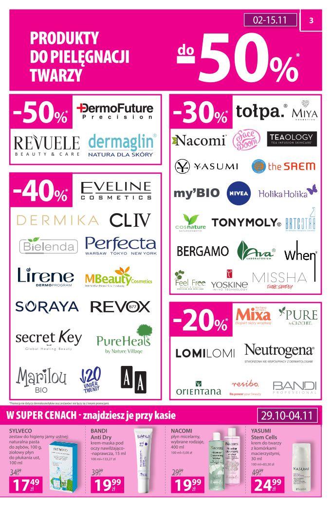 Gazetka promocyjna Hebe str. 3