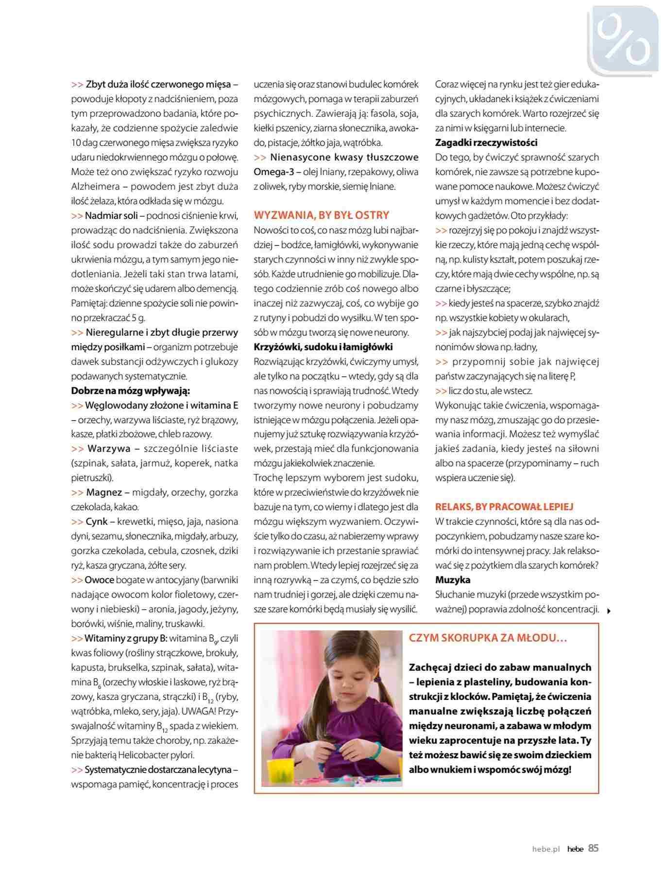 Gazetka promocyjna Hebe str. 85