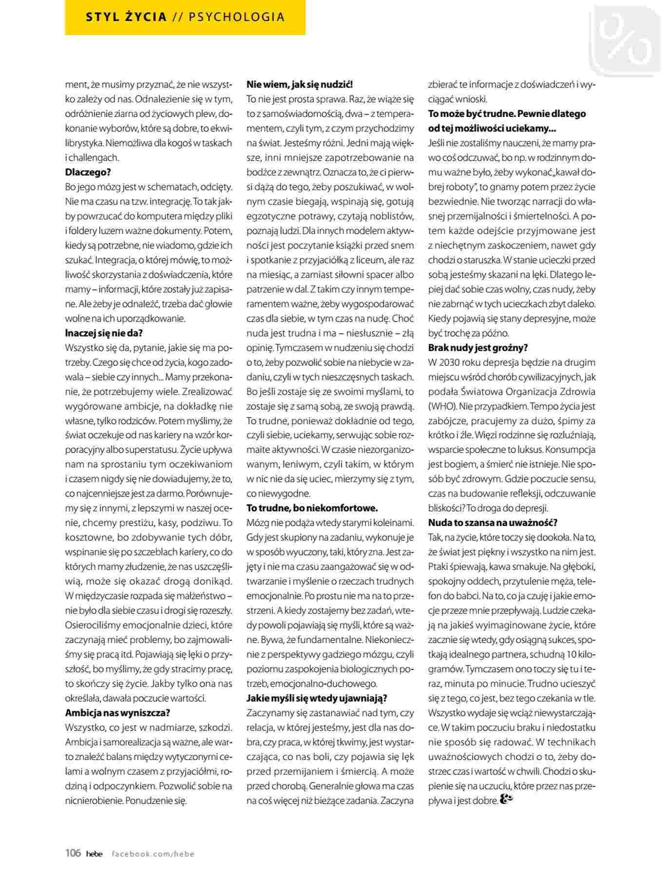 Gazetka promocyjna Hebe str. 106