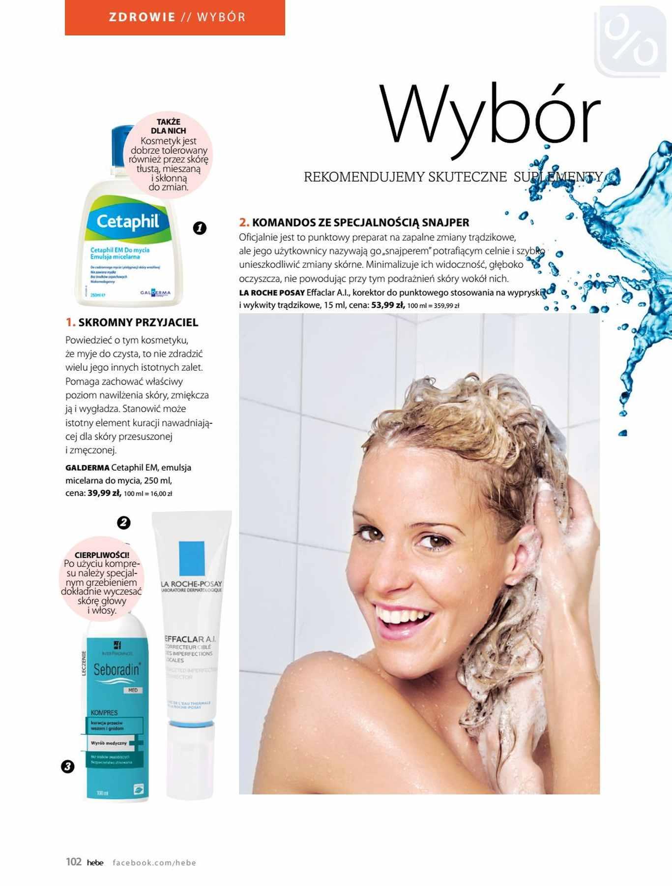Gazetka promocyjna Hebe str. 102