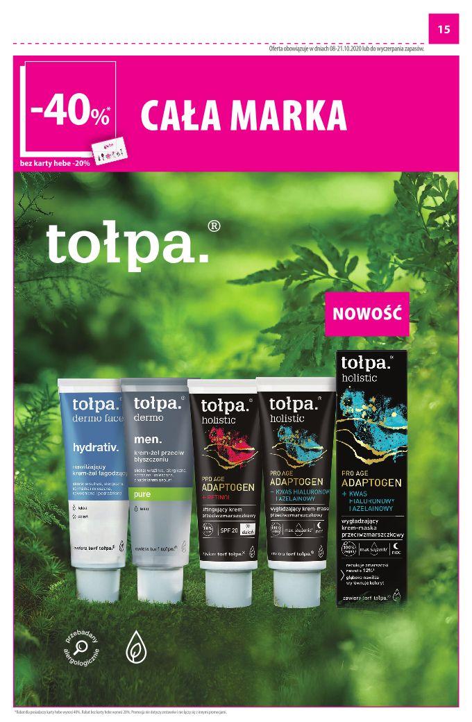 Gazetka promocyjna Hebe str. 15