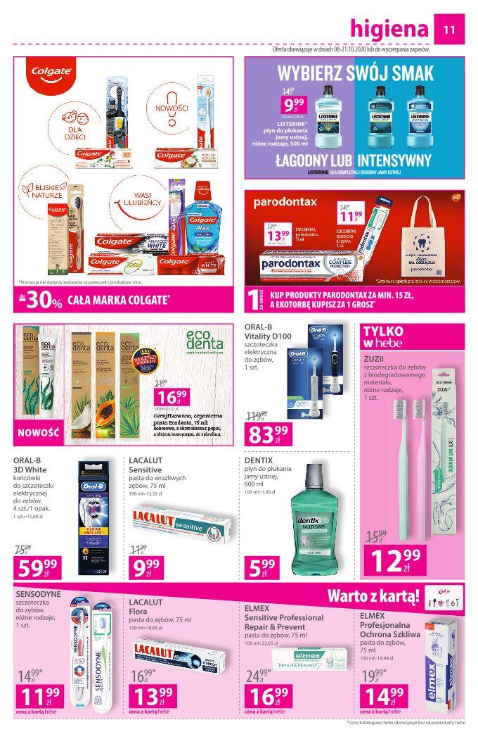 Gazetka promocyjna Hebe str. 11