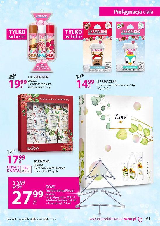 Gazetka promocyjna Hebe str. 61