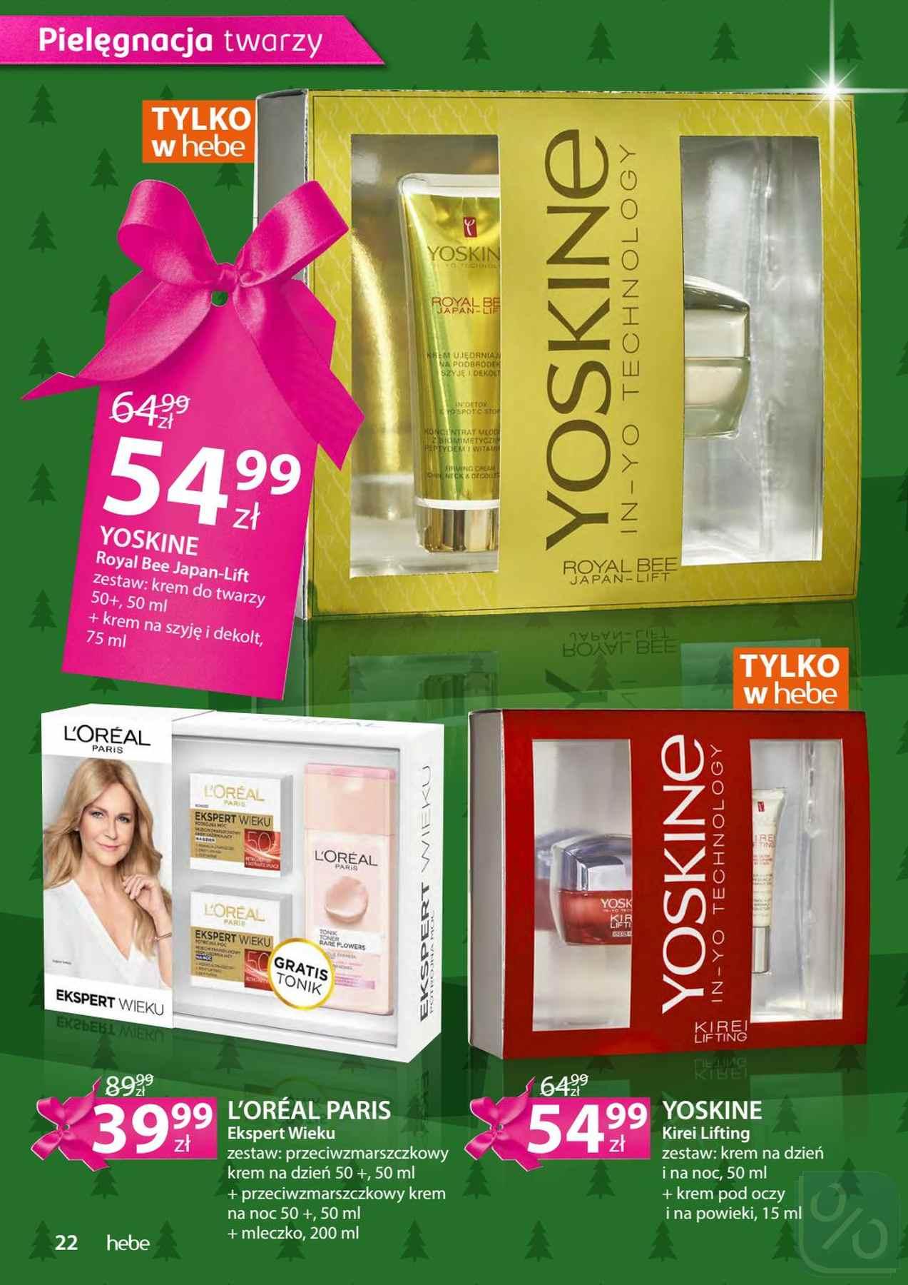 Gazetka promocyjna Hebe str. 22