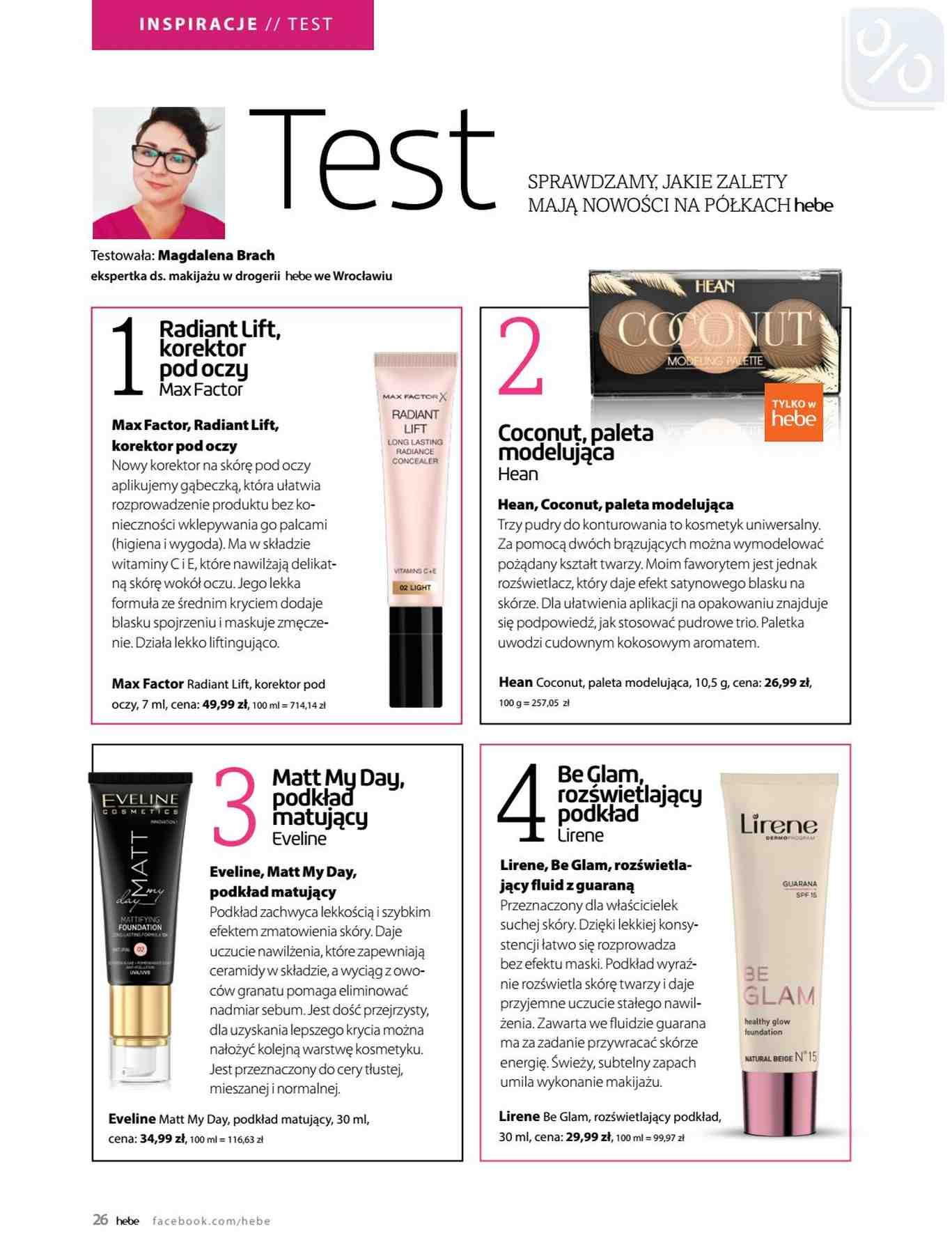 Gazetka promocyjna Hebe str. 26