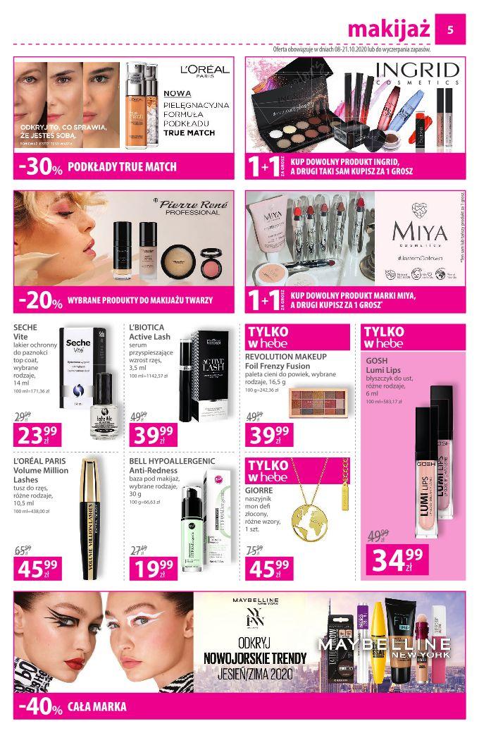 Gazetka promocyjna Hebe str. 5