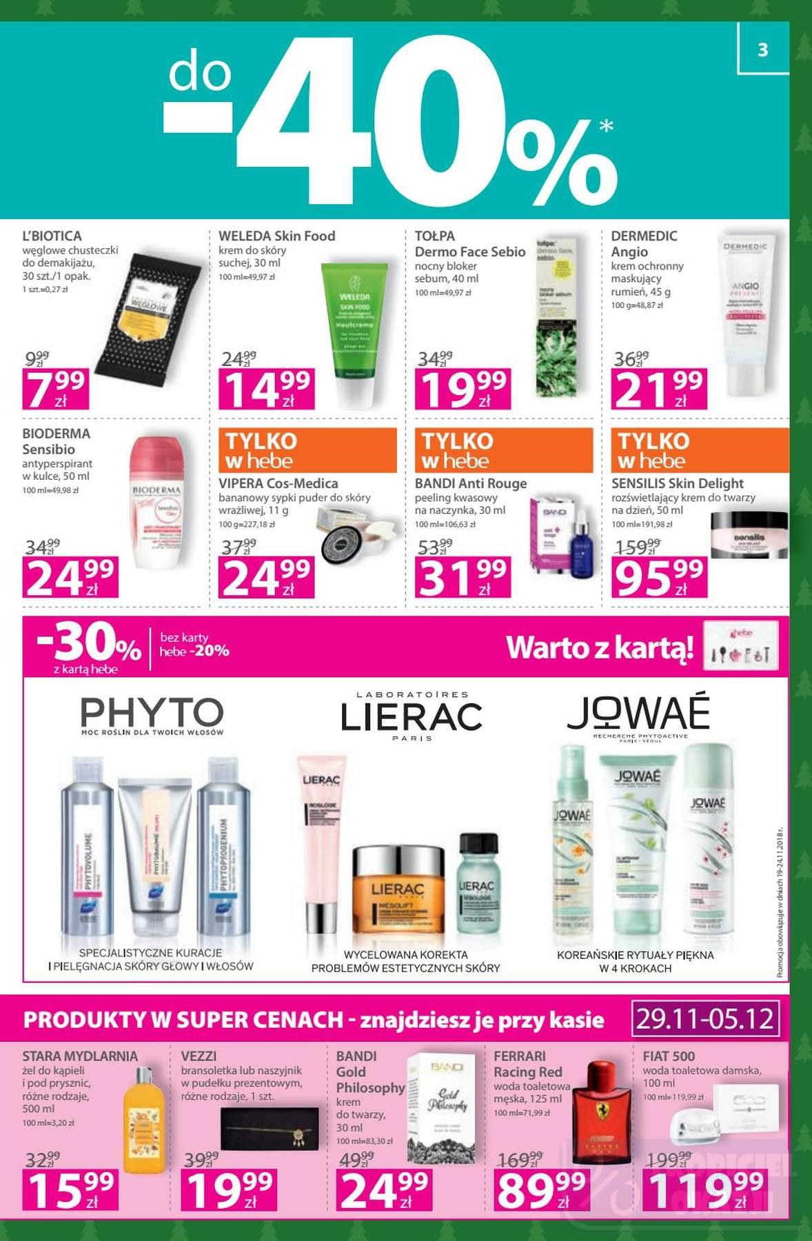 Gazetka promocyjna Hebe str. 3