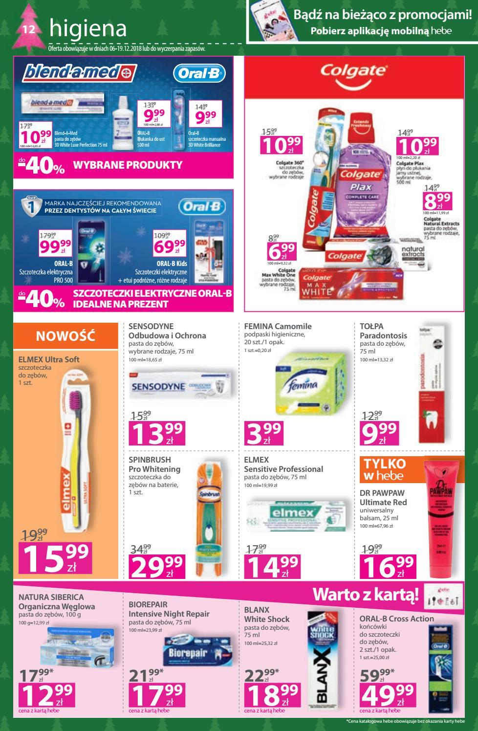 Gazetka promocyjna Hebe str. 12