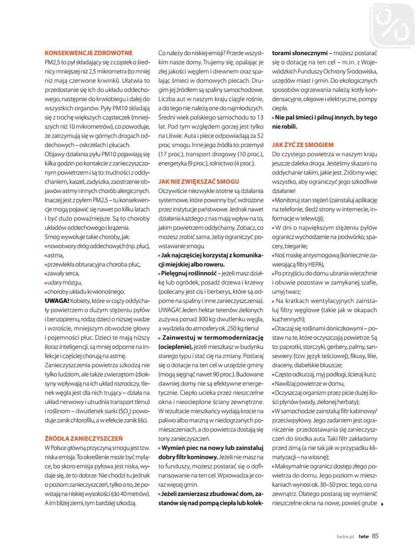 Gazetka promocyjna Hebe str. 85