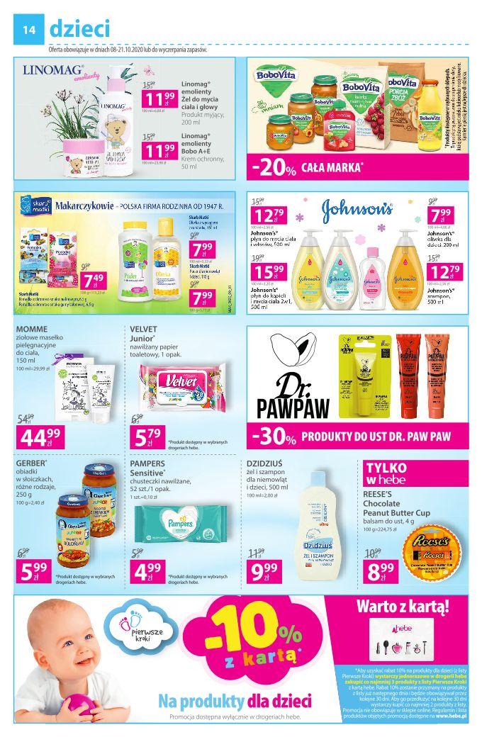 Gazetka promocyjna Hebe str. 14