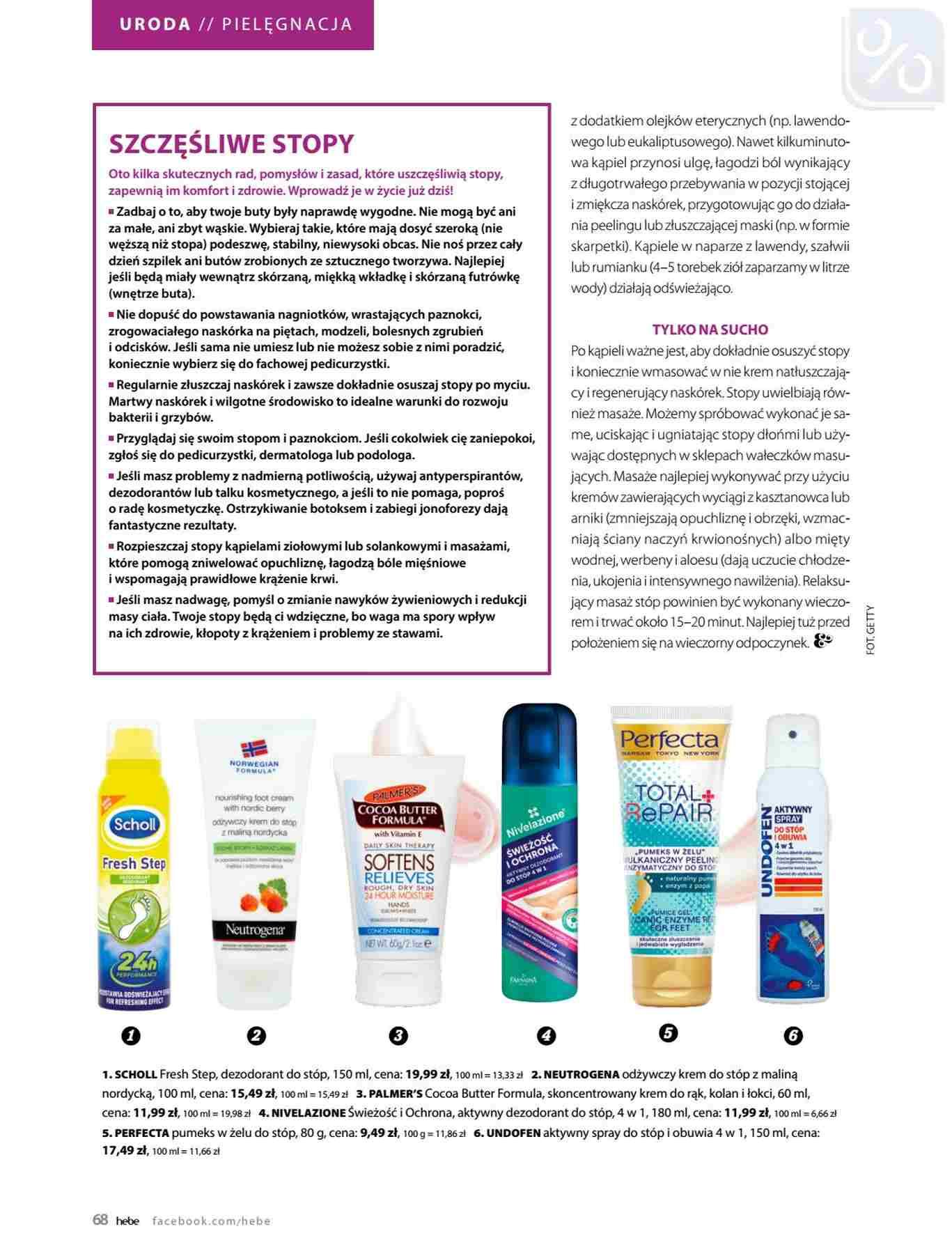 Gazetka promocyjna Hebe str. 68