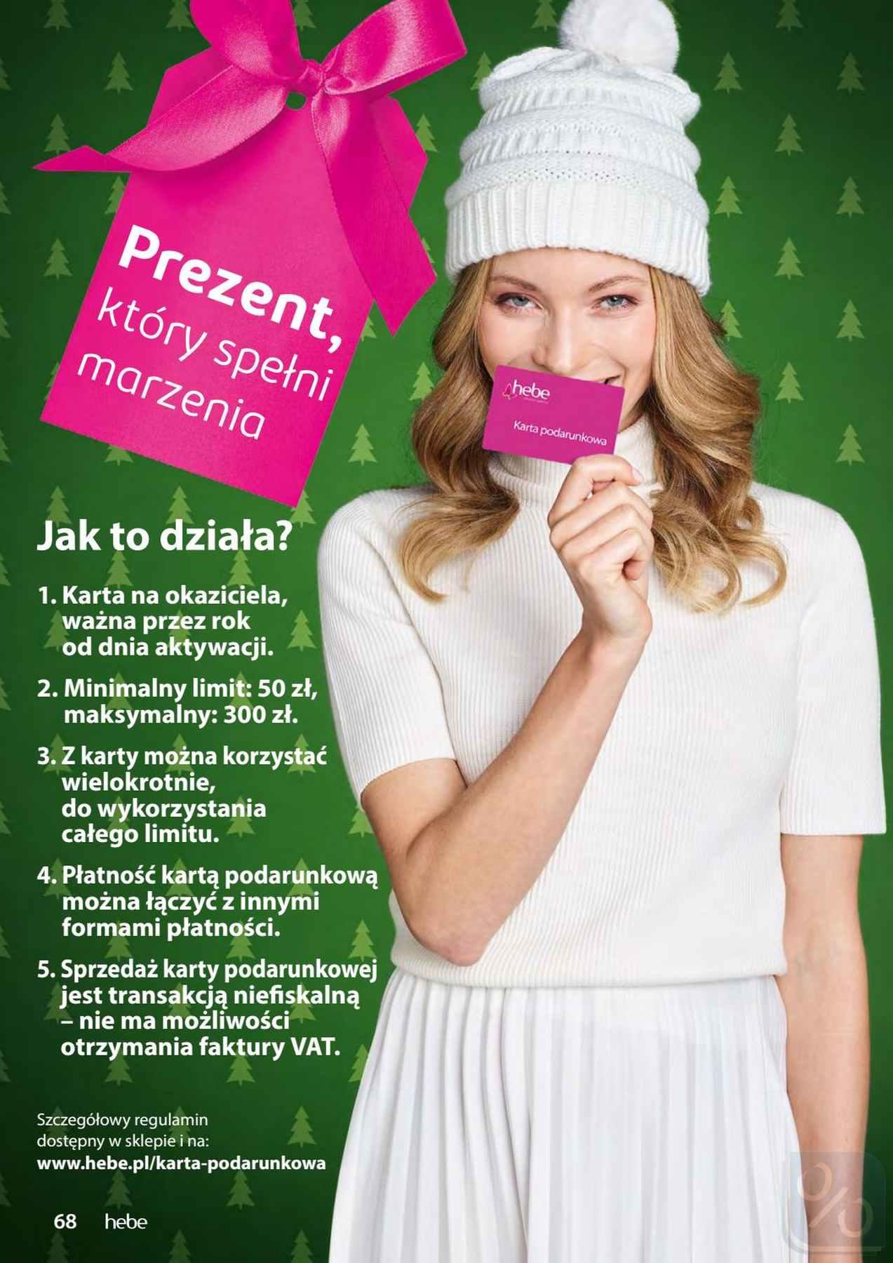 Gazetka promocyjna Hebe str. 68