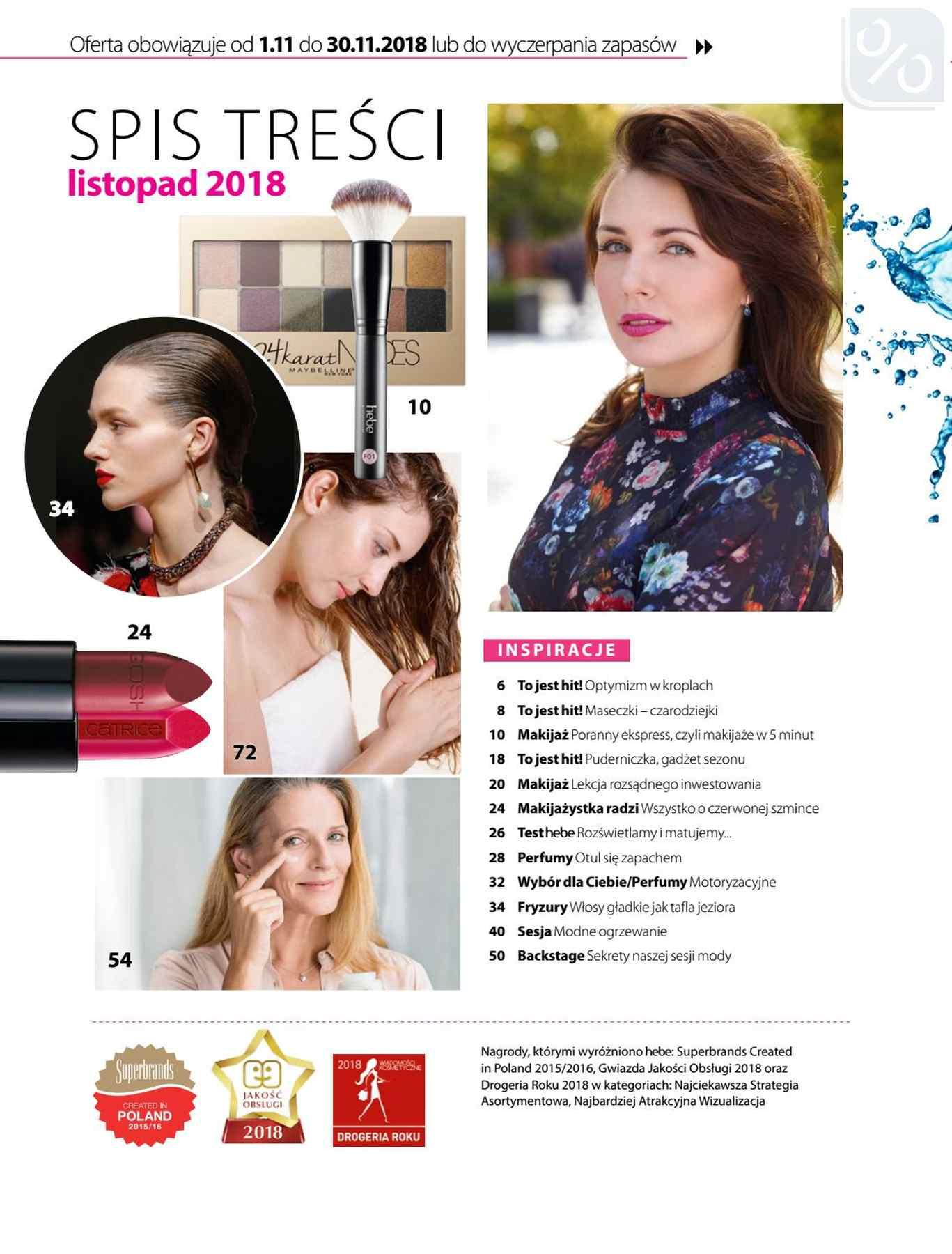 Gazetka promocyjna Hebe str. 4