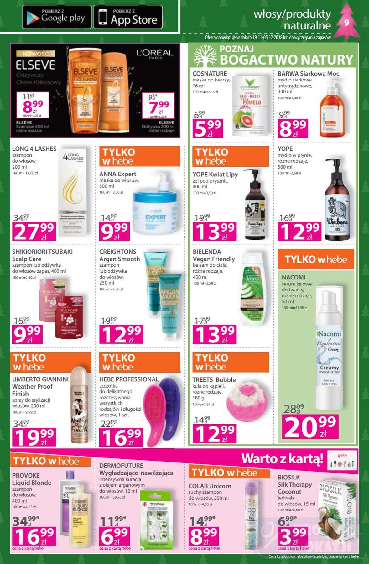Gazetka promocyjna Hebe str. 9