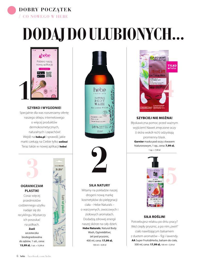 Gazetka promocyjna Hebe str. 6