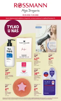 Rossmann gazetka - od 05/03/2026 do 11/03/2026